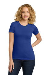 Next Level Apparel® Women's Cotton Tee - Royal - XS